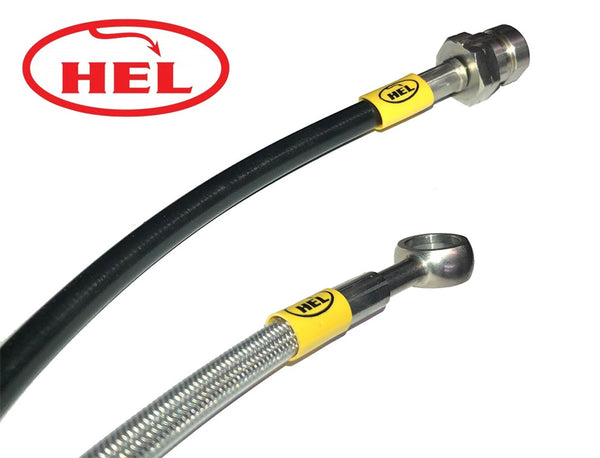 HEL Braided Brake Line Kit BMW E30 (DISC REAR) 6 Line Kit ADR APPROVED